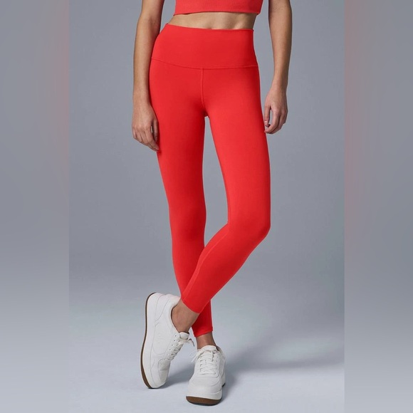 ALO YOGA | ✨NEW✨ 7/8 High-Waist Airbrush Legging in Red Hot Summer - Picture 3 of 6